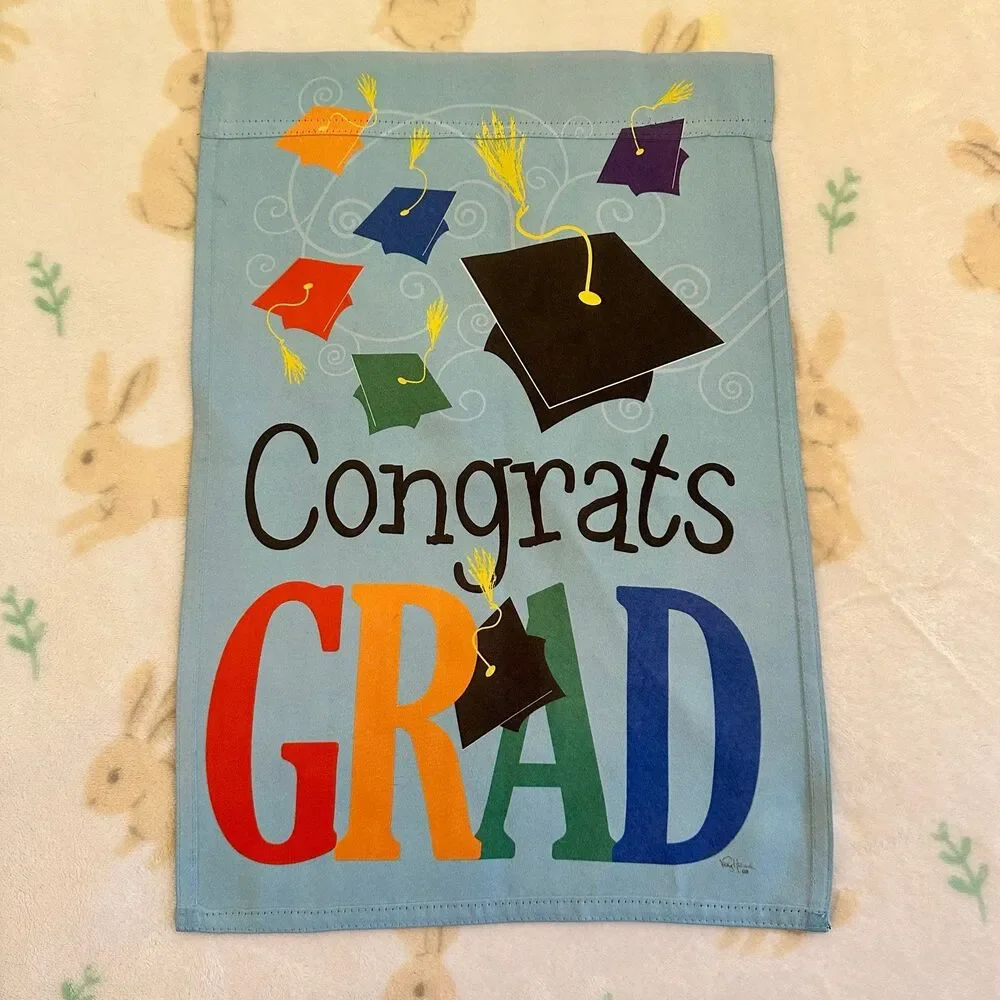 Graduation Yard/Garden Flag